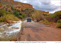 Lynn Eisenbeil, Flash Flooding Along The Apache Trail