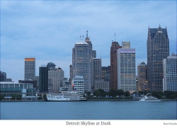 Detroit at Night