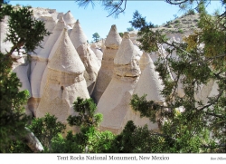 Tent Rocks National Monument, New Mexico web